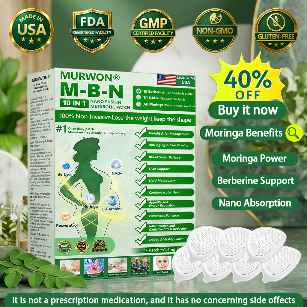 𝐅𝐃𝐀-𝐑𝐞𝐠𝐢𝐬𝐭𝐞𝐫𝐞𝐝 & 𝐆𝐌𝐏 𝐂𝐞𝐫𝐭𝐢𝐟𝐢𝐞🥦🥦| 𝑴𝙐𝗥𝓦𝐎𝙉® 𝑴-𝑩 -𝙉 𝟭𝟬-𝙞𝙣-𝟏 𝑁𝑎𝑛𝑜 𝐹𝑢𝘴𝘪𝘰𝘯 𝘔𝓮𝑡𝑎𝑏𝑜𝑙𝘪𝘤 𝖯𝚊𝗍𝖼𝗁 |𝘉𝘢𝘤𝘬𝘦𝘥 𝘣𝘺 𝘴𝘤𝘪𝘦𝘯𝘤𝘦 | 𝟭𝟬-𝙞𝙣-𝟏 𝖿𝗈𝗋𝗆𝗎𝗅𝖺 | 𝑅𝑒𝑠𝑢𝑙𝑡𝑠 𝑖𝑛 7 𝑑𝑎𝑦𝑠